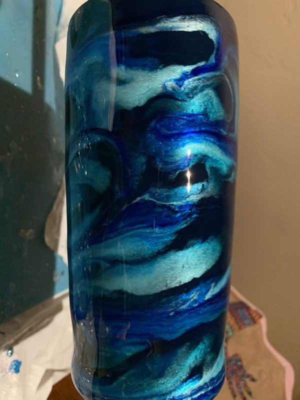 Blue Swirl Tumbler