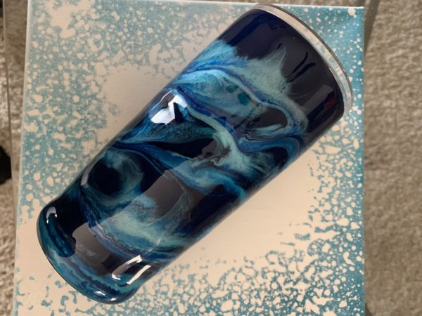 Blue Swirl Tumbler - Image 2